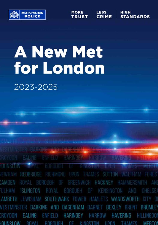 The Met have published #ANewMetForLondon

It recognises unequal policing. So have previous reports up to Casey.

What will be different this time? And within just two years?

Our diverse communities will know much sooner but have been waiting much longer.