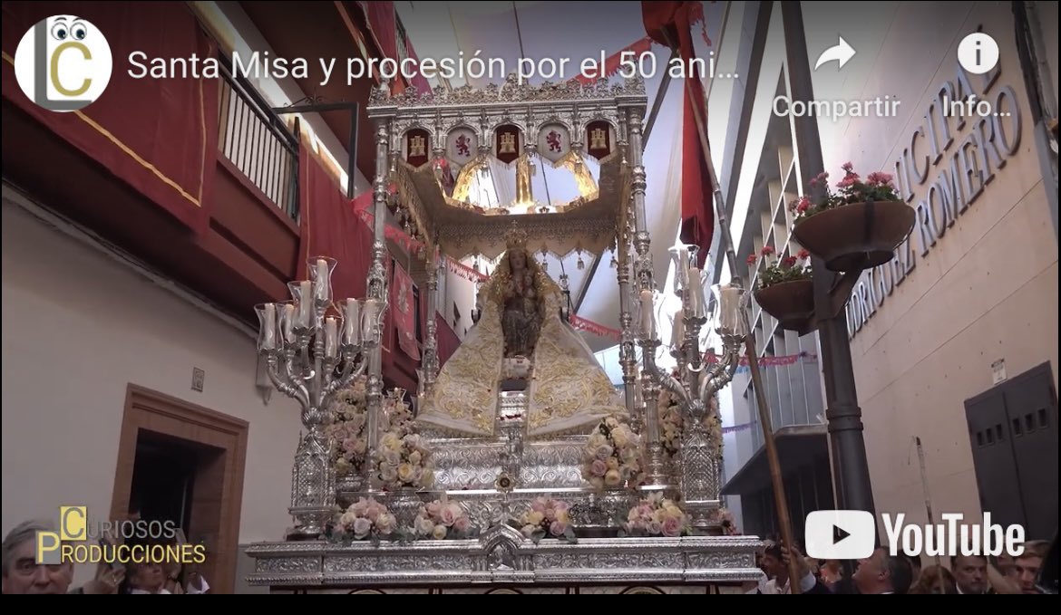 Santa #Misa y #procesión oficial de Valme por el 50 #aniversario de su #Coronación #DosHermanas #video #audiovisual #cofradia 

youtu.be/dGkzMRwsaZ8