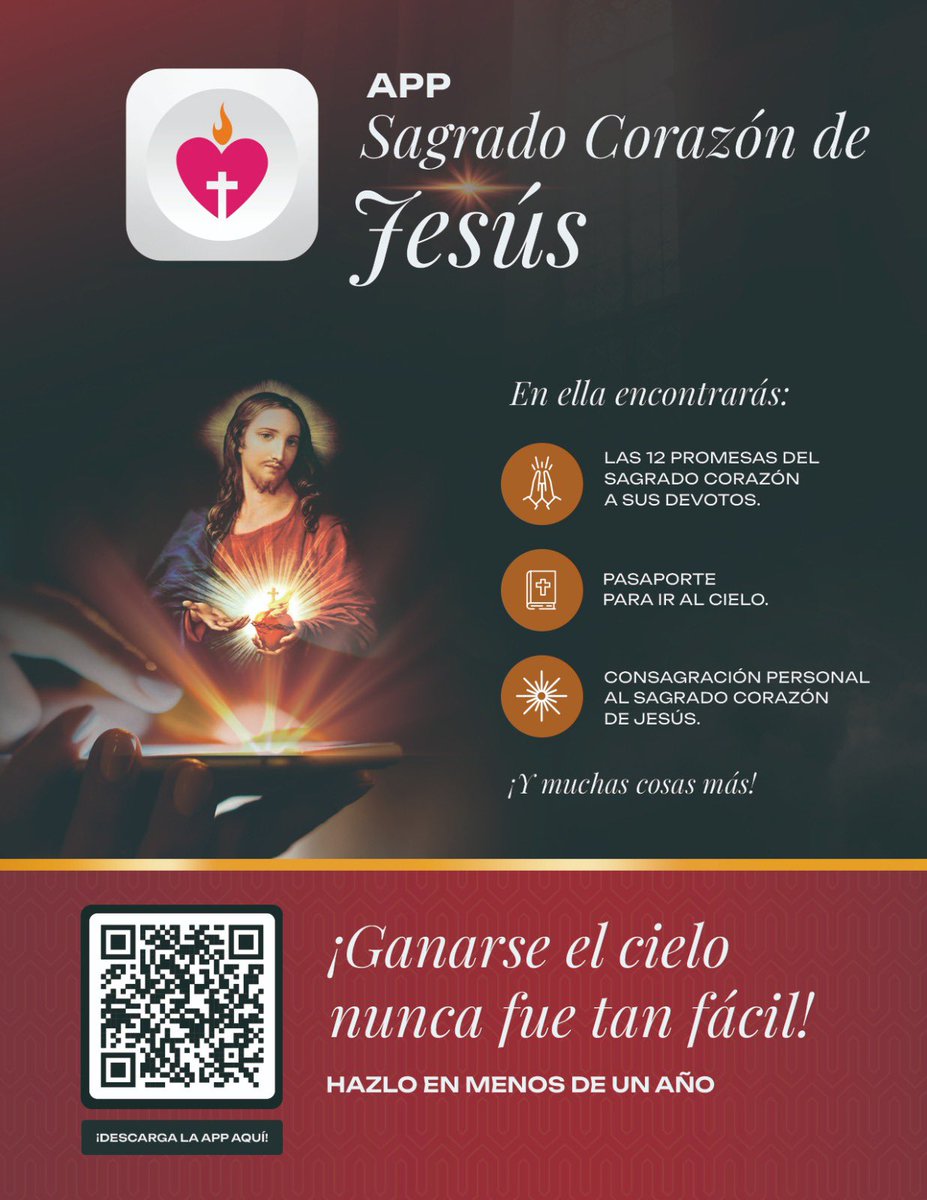 SantoRemProject's tweet photo. Lanzan aplicación dedicada al Sagrado Corazón de Jesús. Gracias a la asesoría del padre @EstanislaoPadre 
Puedes descargar la app a través de la página: https://t.co/hwJXJZ0DnY
#SagradoCorazonDeJesus https://t.co/ZgDncyJiAT