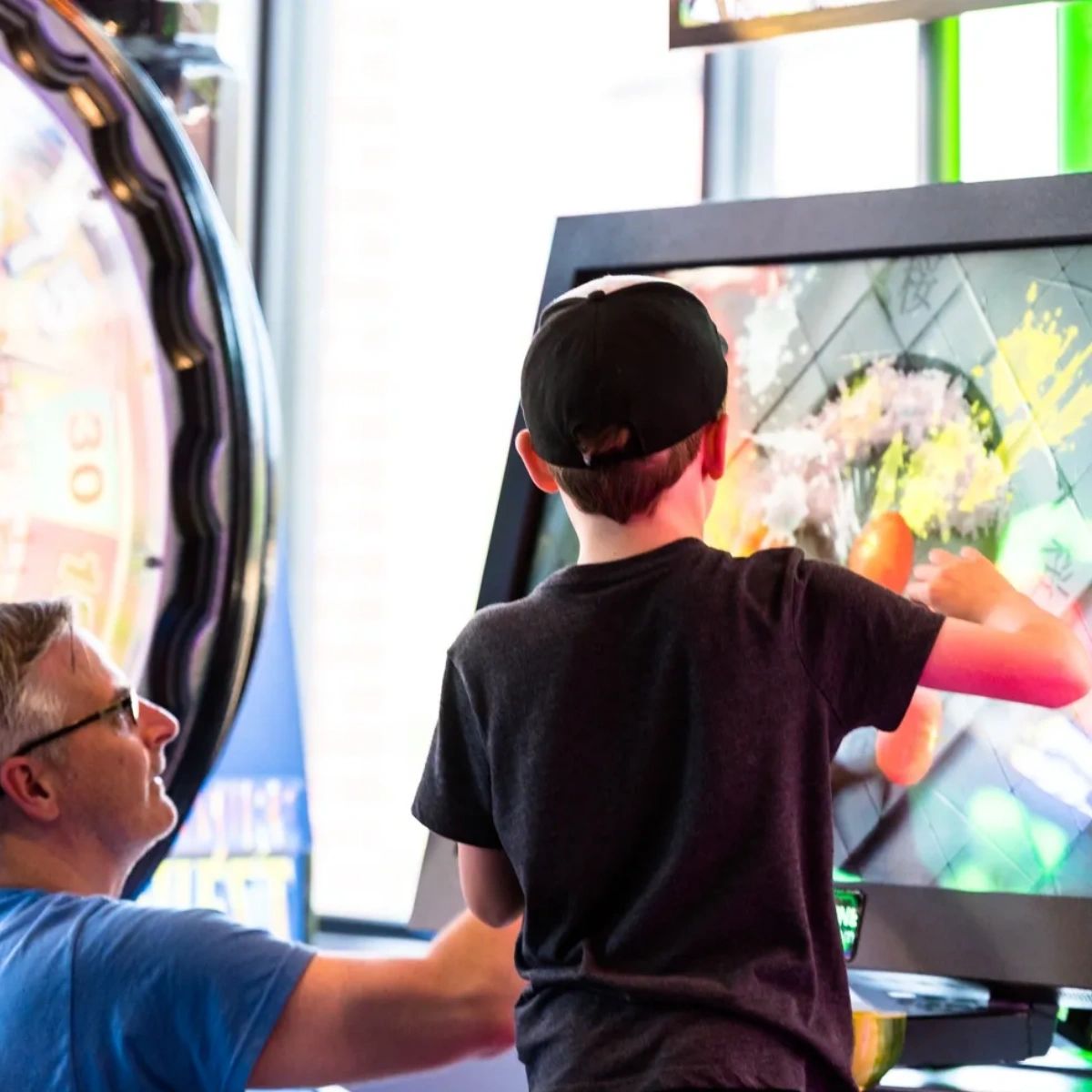 Around here, we believe age is just a number when it comes to having fun! Whether you're 5 or 55, our entertainment complex has something exciting in store for you. Challenge your friends to a game of laser tag or test your skills on our climbing wall. Come make memories with us!