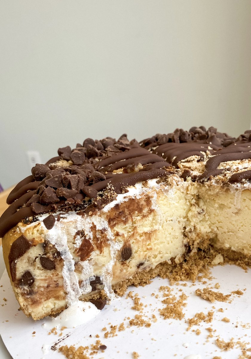 s'more s'mores cheesecake pls
