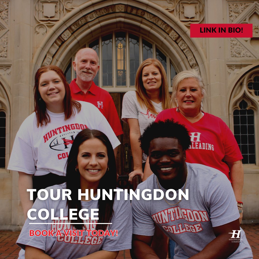 admissionHC's tweet photo. Huntingdon College is the home we love so well! Book a visit today and see why Huntingdon is home. For more information visit the link in our bio. #hawkem #hcbound #hcisforme #wearefamily🦅 ❤️ https://t.co/VRk3k0ulIJ