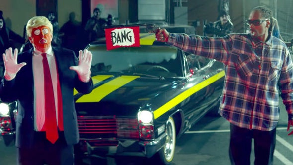 RT @EndWokeness: Snoop Dogg featured a mock Trump assassination in his music video
I don’t remember any MSM outrage https://t.co/Vom5GFecmz