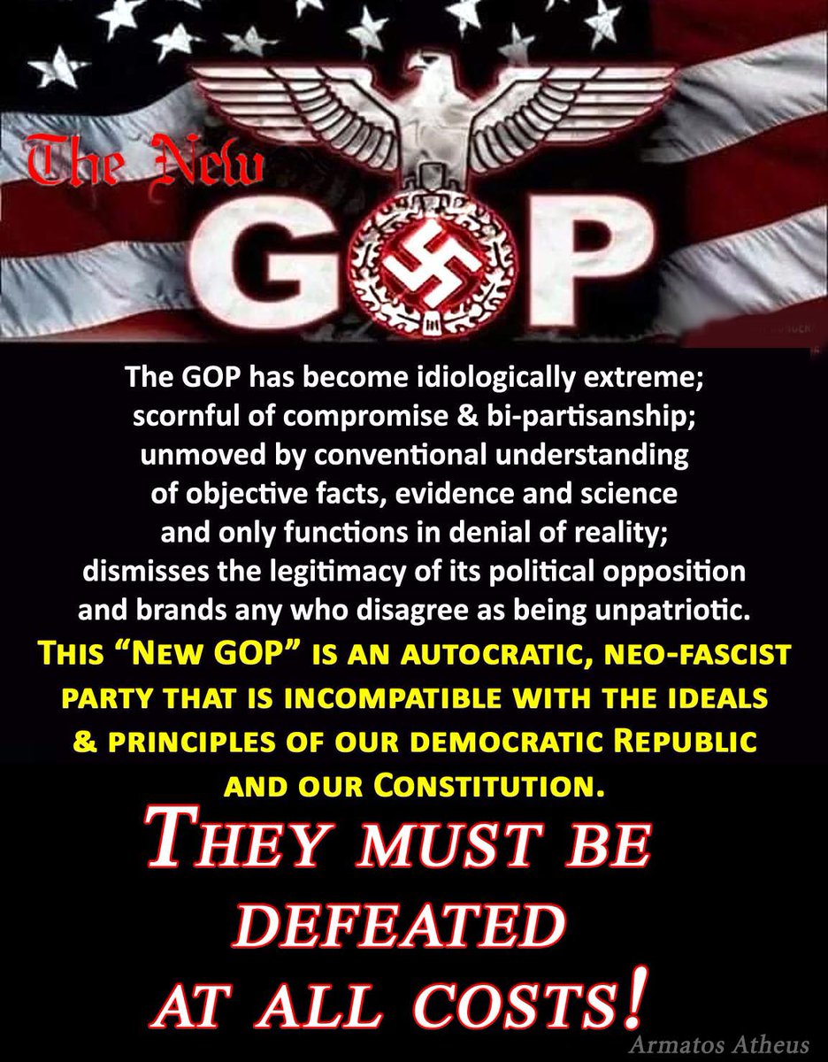 This is not the GQP of Reagan, Nixon, or Bush. Make no mistake today's GQP is anti-American. They have been infiltrated by foreign adversaries who are bent on taking over America. They are asleep while the plot thickens. It's up to us, those who are woke to stem the tide in '24.