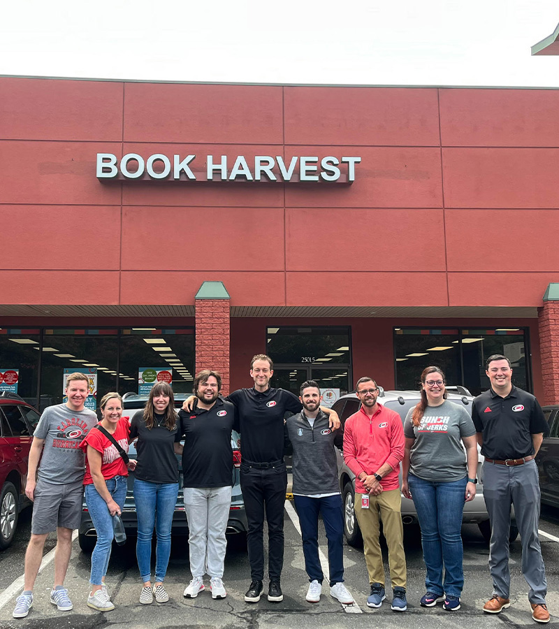 Canes Give Back on Twitter "We're getting out of the office and into