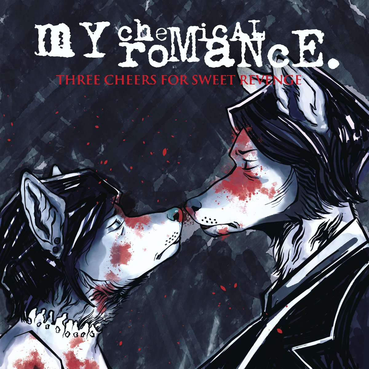 deerhalou's tweet photo. [my chemical romance] 🐺🖤🩸 https://t.co/Tapdbs7pOx
