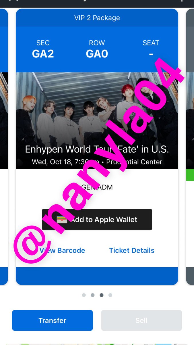 nanyla04's tweet photo. wts!! VIP 2 Newark Day 1 

need to sell these, i ended up getting better tix🫶

price: 440 each (x2)

selling at face value if interested pls message me! will send any proofs :)
#ENHYPEN #enhypenfatetour #Enhypentickets #enhypenwts #enhypennewark #newarkvip
WTB WTS ISO https://t.co/UMJVKhVbx4