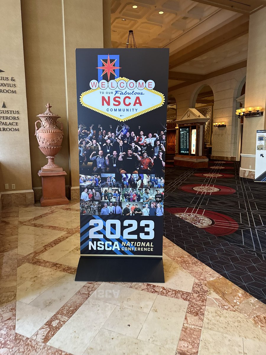 KyleBeyerPhD's tweet photo. Had a great time at #NSCACon23 last week! Catching up with friends, sharing science, making new connections, and always learning! Got to celebrate with @DrMyohead too. Great conference…can’t wait for next year’s @NSCA National Conference! https://t.co/rlm3gNSflp