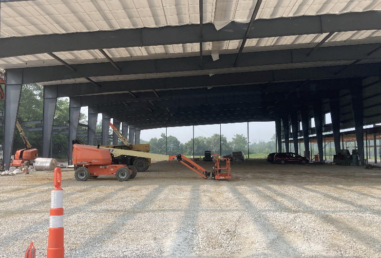 AIAusa's tweet photo. We've been hard at work building something special at our Headquarters! 🔨✨ Check out the progress on the Wooden Family Fieldhouse! 🏡 

#TotalAthlete #physical #mental #spiritual #aia #ohio #xenia #athletesinaction #leadership #international #training #basketball #sports https://t.co/Qqq3pRhgw7