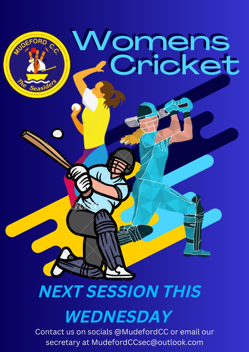 Our first women’s softball session was on Monday and it was a great success! Thanks to all who came, we look forward to seeing you again next week!
If you or someone you would like to have a go contact us through social media or email our club secretary #womenscricket #hergametoo