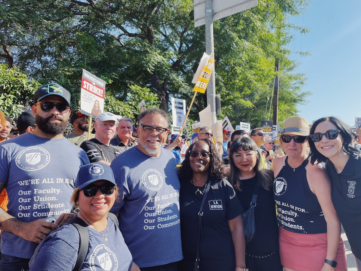 LA College Faculty Guild tweet media