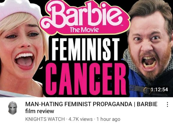 GrandRegentRoy's tweet photo. genuinely embarrassing that people choose to live this way #Barbie https://t.co/VS34RAClmA