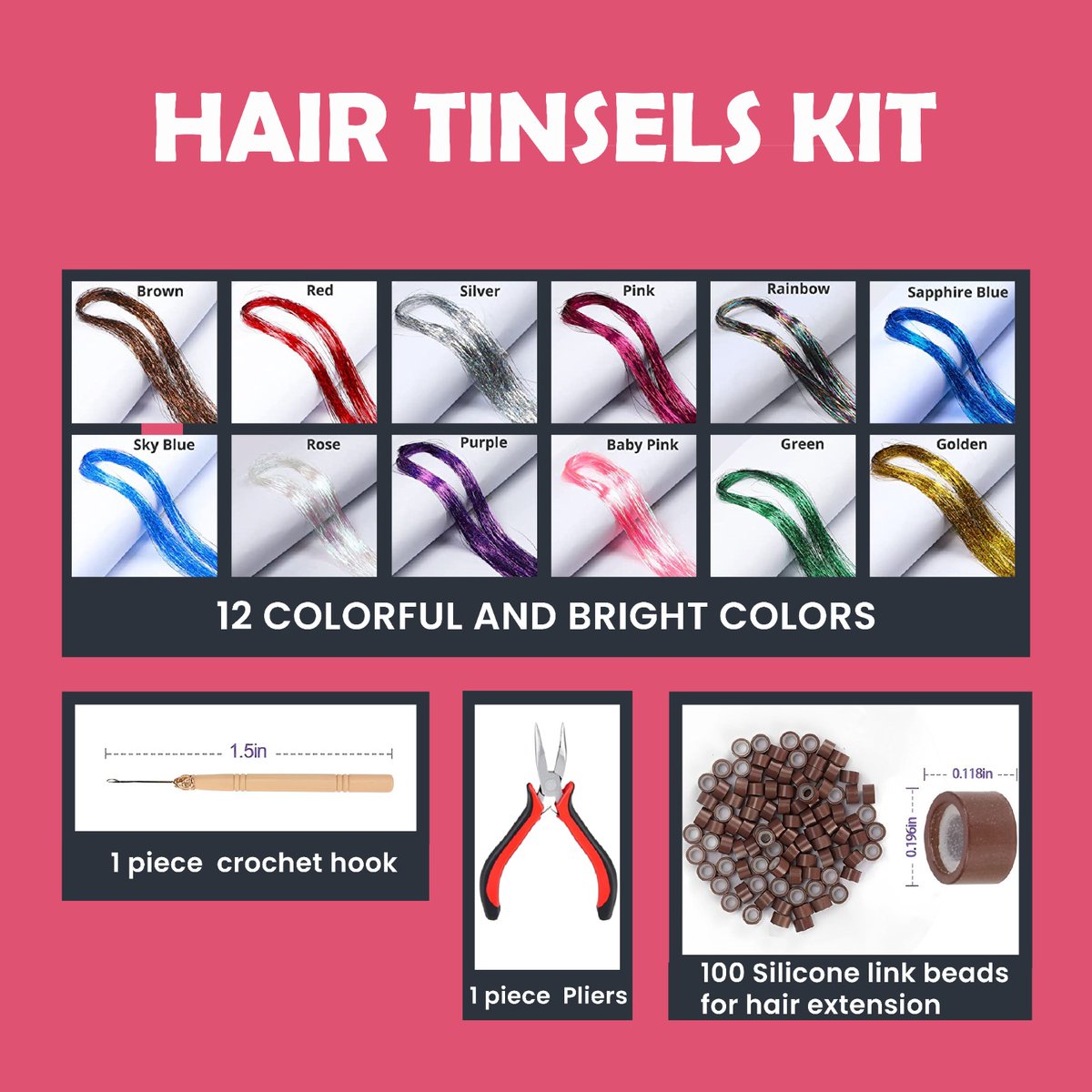 herbiARllc's tweet photo. Need of hair tinsel:
Everyone wants to look glamorous whenever they go outside of their home. Before 1999, people used to prefer fairy pins and hair dye to make their hair shiny. 
#herbiar #hairtensil #hairstyle #fashion #beauty #lifestyle
https://t.co/KV5DQxwqLj https://t.co/yXb1J7hfWI
