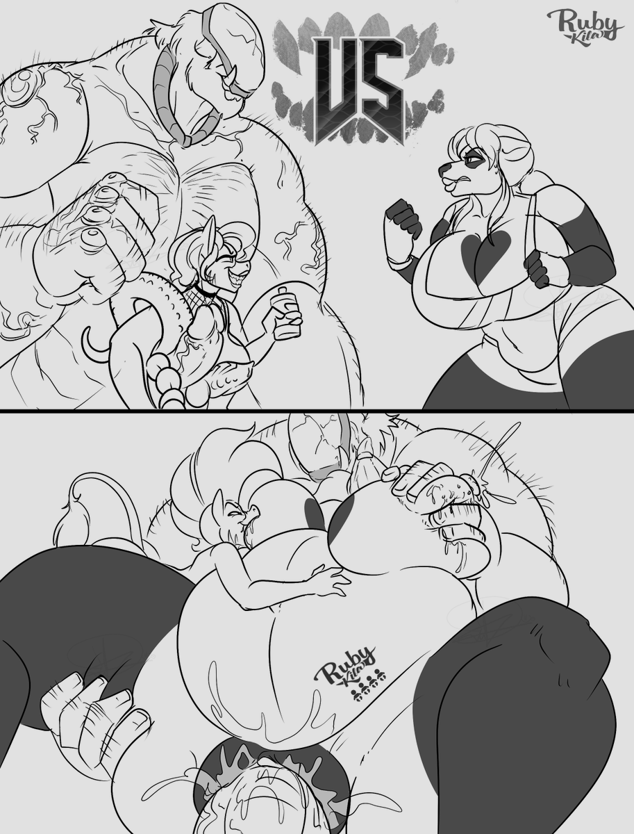 RubyKila's tweet photo. in my defense? the panda had it coming, and i cant be asked to be lenient when i am challenged, i have only 2 modes, off and chaos XD
whos next!!
#furry #furryart #furryartwork #furryfandom #Panda #Human #Zebra #Comic #breedingdaddy #breedingbottom #breeding #Fight #Funny #Meme https://t.co/OlfkGu9BWm