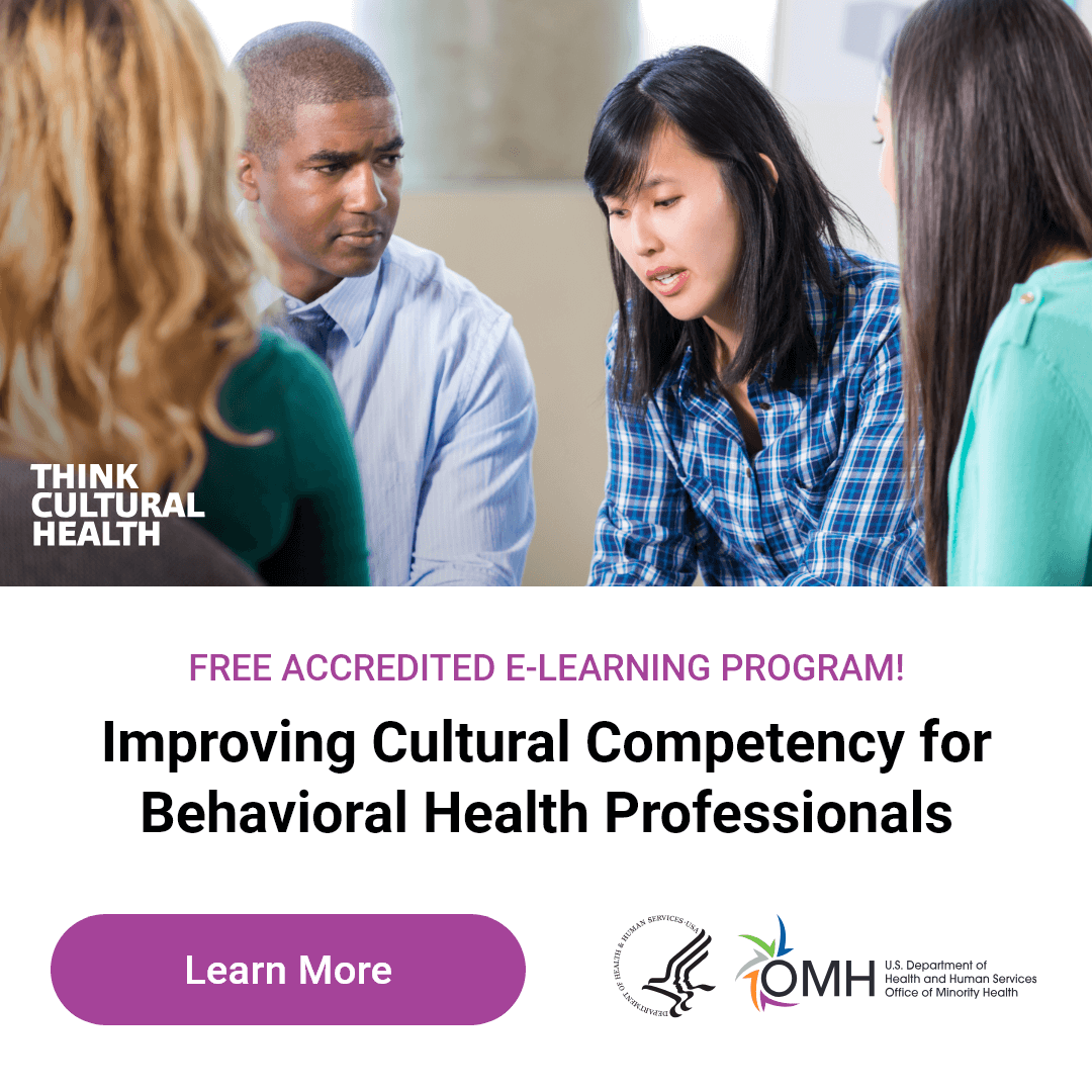BeliefEclectic's tweet photo. Share @minorityhealth’s resources this #MinorityMentalHealth Month which includes a free and accredited e-learning program for health professionals to help them deliver culturally and linguistically appropriate behavioral health services. https://t.co/RtiTvOIJoc #MentalHealth https://t.co/ukXxRTznDx
