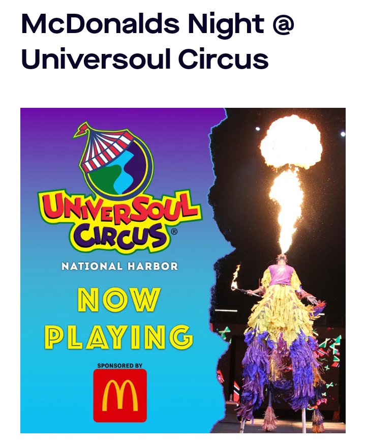 ShackNdPack's tweet photo. Who's going to the Circus 🤔 https://t.co/jtnAoH05rF