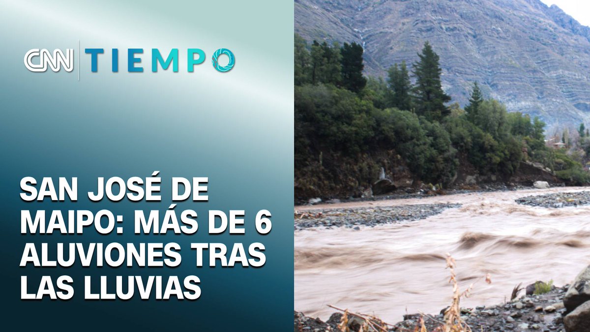 #CNNTiempo | Más de 6 aluviones se produjeron en San José de Maipo tras las lluvias: ¿Cuáles son sus causas y consecuencias?

Mira la entrevista aquí 👉bit.ly/3Olk2Es