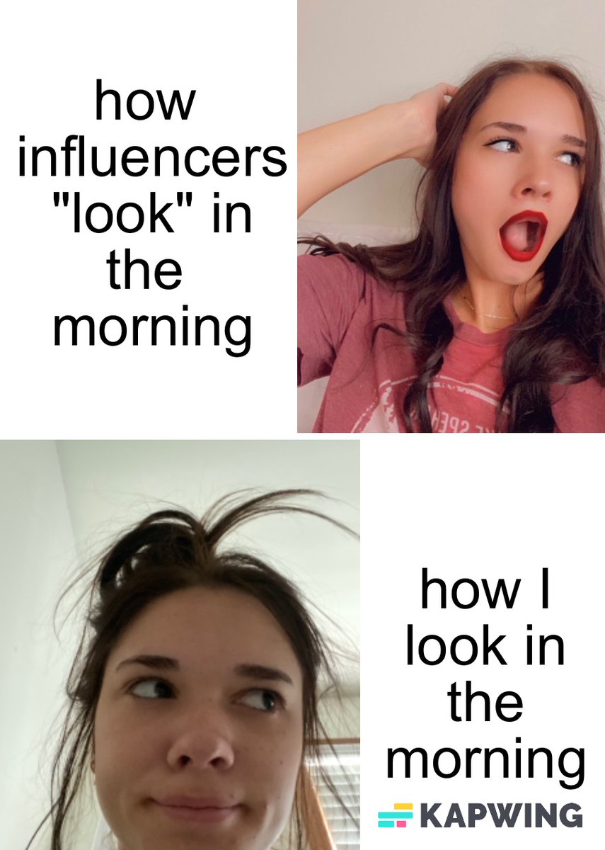 afphill1's tweet photo. When you realize what you actually look like in the morning

 #MCO335 #iwokeuplikethis https://t.co/Tx6U578Ywr