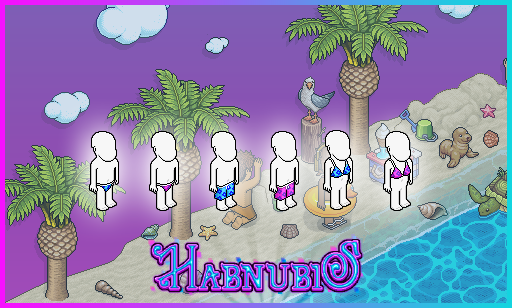 🎉 ¡Giveaway de Trajes de baño Veraniegos! 🎉

Premios:
- Lo de  la imagen (Un solo ganador)

Requisitos:
- Unirse a nuestro servidor de Discord  discord.gg/Habnubis
- Darle a participar en nuestro canal de Sorteos.
- Dar RT 
- Tag un amigo (Gana 100 NFTC)

 Termina el 26 de