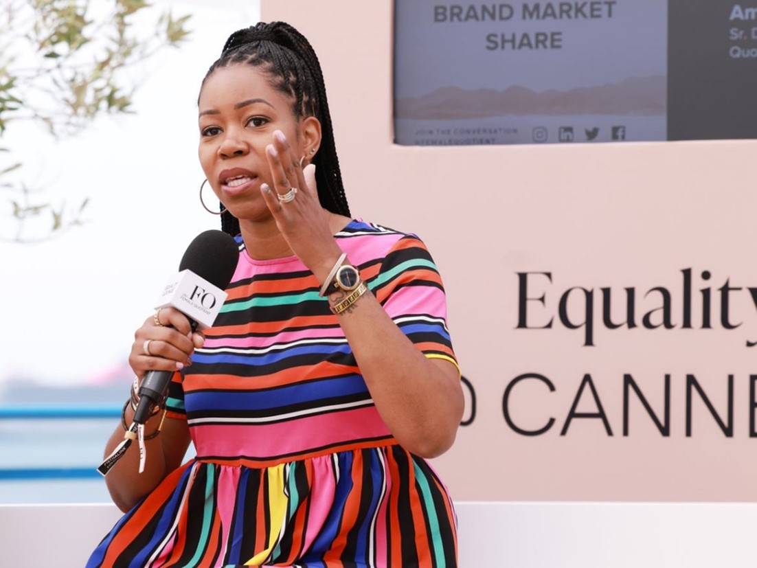 Last month, our CEO Lashawnda Goffin visited #CannesLions2023 and joined a panel entitled “#DEI & Dollars” moderated by @MomOfAllCapes of @femalequotient and featuring @chrisdewhite of @UltaBeauty and Alejandro Clabiorne of @MediahubWW. Watch the panel: hubs.ly/Q01Yfn240