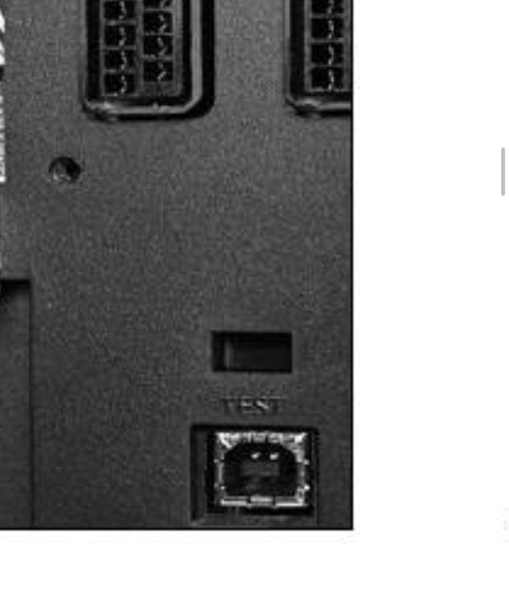nam9arkade's tweet photo. @zez @Cruzlink2 @MartinHejnfelt From the service manual the port has ‘Test’ embossed above it… https://t.co/nCvPIbFicS