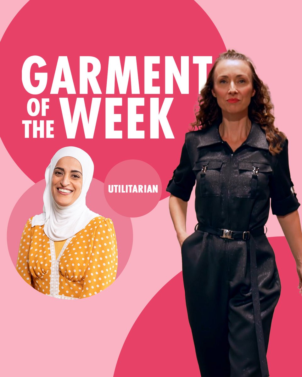 You better work, stitch! We love Asmaa's interpretation of the utilitarian boilersuit. #SewingBee