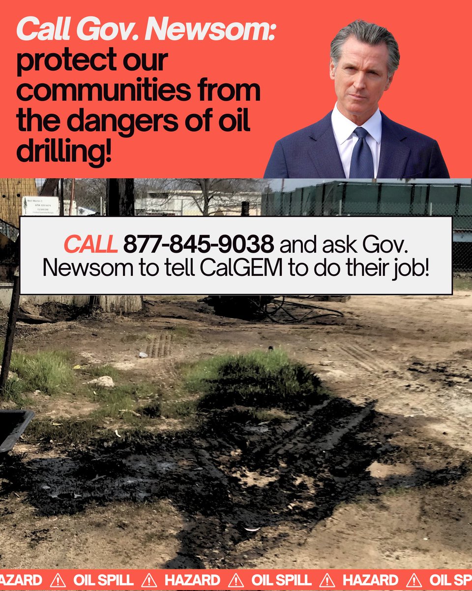 Bakersfield farmer Larry Saldana came home in March to oil sprayed across his organic farm, animals & pets. An oil well’s remains had sprung a leak. The operator STILL hasn’t cleaned up their mess. Call @GavinNewsom now: Regulators must address the crisis of leaking oil wells!