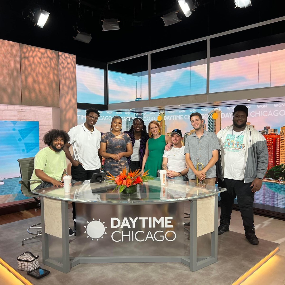 🎤🎉 What a vibrant morning on @WGNNews @DaytimeChicago with the amazing @RicWilson and the band! 🌟 Huge thanks to Hosts @TonyaFrancisco and @AmyRutledgeTV for having us on the show. 🙏✨

#RicWilson #wgnnews #daytimechicago #pitchforkmusicfestival #MusicMagic #ChicagoTalent