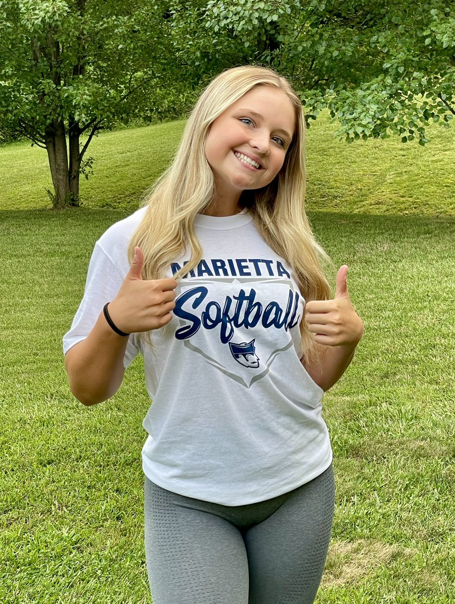 EmilieJohnson2024 (@emjohnson2024) on Twitter photo I am so excited to announce that I have verbally committed to play softball at Marietta! I would like to thank Coach Castle and Coach Finck for this amazing opportunity, Go Pios💙
<a href="/ettasoftball/">Marietta Softball</a> <a href="/OHUSSSAPRIDE_06/">OHIO USSSA PRIDE GOLD 06</a> I am so excited to announce that I have verbally committed to play softball at Marietta! I would like to thank Coach Castle and Coach Finck for this amazing opportunity, Go Pios💙
<a href="/ettasoftball/">Marietta Softball</a> <a href="/OHUSSSAPRIDE_06/">OHIO USSSA PRIDE GOLD 06</a>
