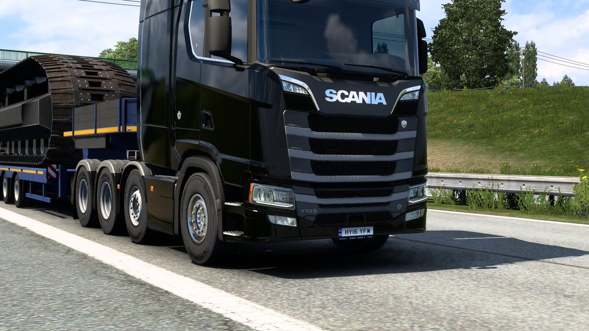 magus453's tweet photo. Still long way to go....

#EuroTruckSimulator2 #Scania #s770 #v8 #8x4 https://t.co/jpbJDWyAeG