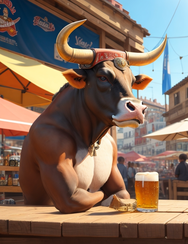SplinterlandsTV's tweet photo. Don't worry Splinterfam, the bull is patiently waiting for its turn to run the markets... https://t.co/YDO74WOxdF