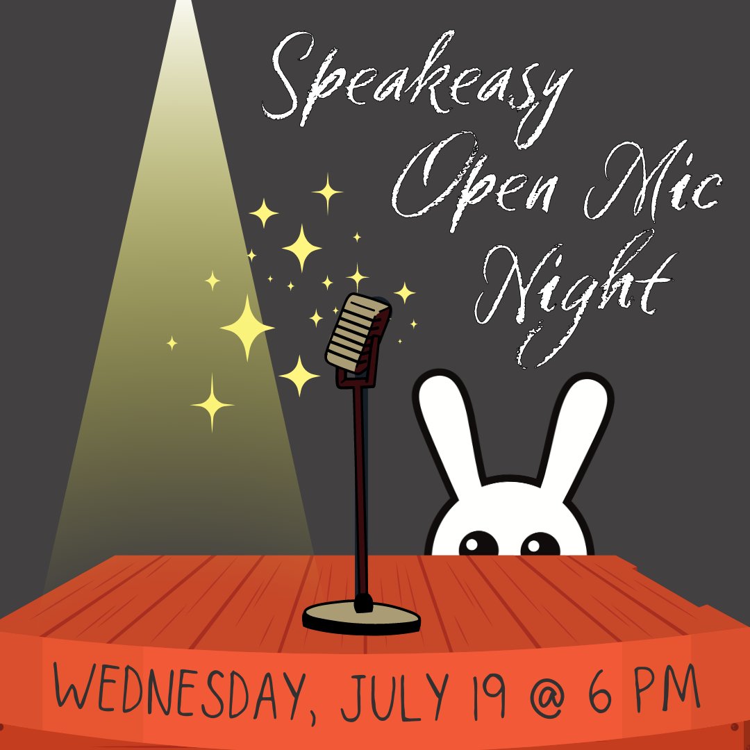 CafeCaterpillar's tweet photo. Calling all artists! Join us for our Speak Easy Open Mic Night, July 19th, at 6 PM! Hosted in the Caterpillar Cafe. https://t.co/RjClvwoLxa #followtheAUwhiterabbit #shoplocal #openmic #artists #musicians #poets #actors https://t.co/v8M6SCX49X
