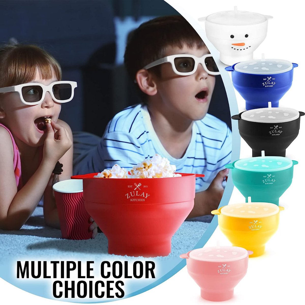 Kitchen Large Microwave Popcorn Maker ✨

✅SMART DESIGN
You no longer have to worry about harmful artificial flavors getting into your body while using pre-packaged popcorn bags. 👌

Check this out! 📣
amazon.com/Zulay-Kitchen-… 🛒