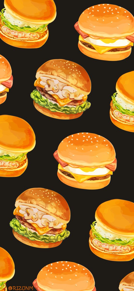 rizuNM's tweet photo. 🍔 https://t.co/JWOv896NI9