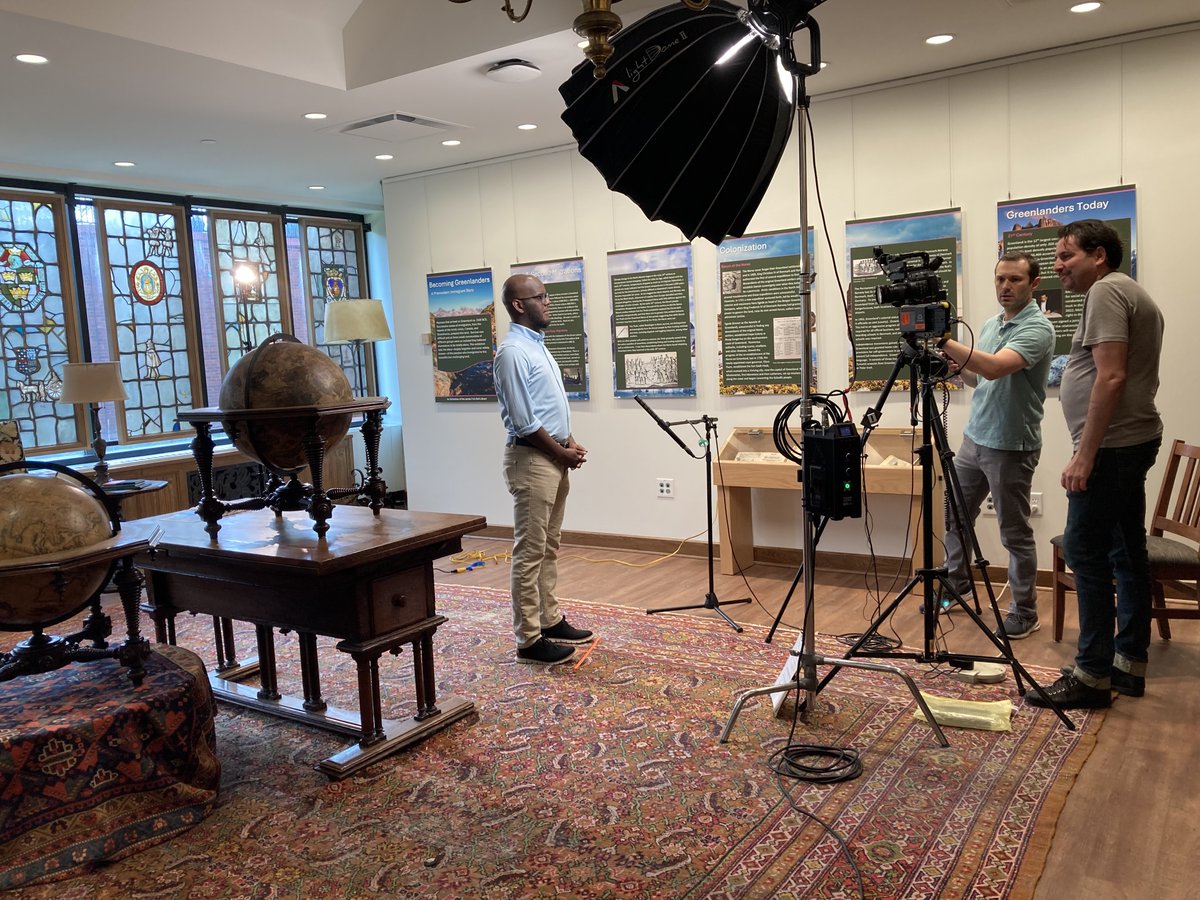 LATIS Video Services (@latis_video) on Twitter photo Talking <a href="/UMNHistory/">UMN History</a> with PhD candidate <a href="/iHirsi/">Ibrahim Hirsi</a> yesterday at Ford W. and Amy Bell Room in the James Ford Bell Library.
#umncla #umnproud Talking <a href="/UMNHistory/">UMN History</a> with PhD candidate <a href="/iHirsi/">Ibrahim Hirsi</a> yesterday at Ford W. and Amy Bell Room in the James Ford Bell Library.
#umncla #umnproud