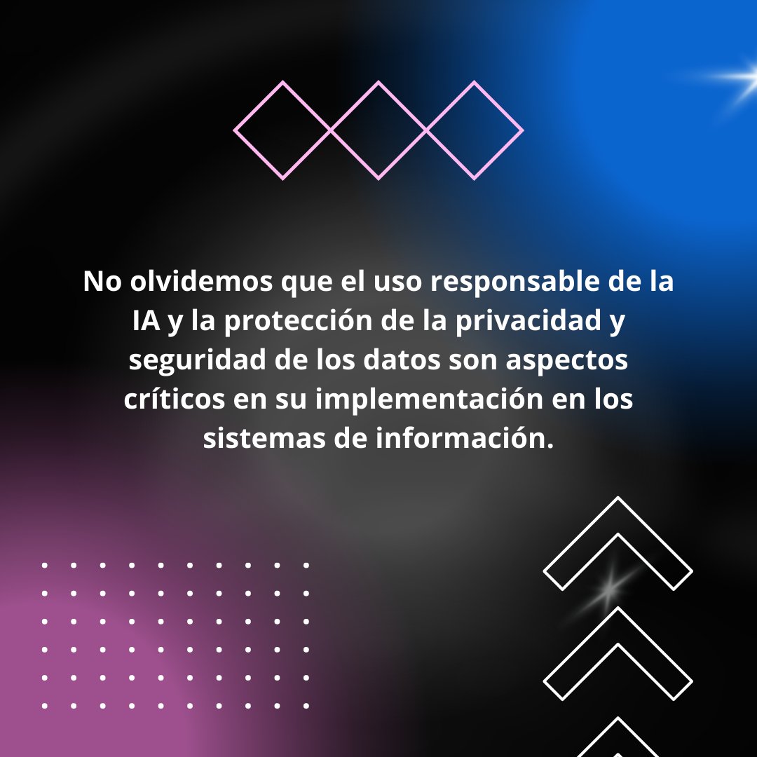 Spectra_Ing's tweet photo. 💡🖥️Descubriendo el futuro con IA en los sistemas de información! 📋 La inteligencia artificial impulsa una revolución en la forma en que gestionamos datos y toma de decisiones. 📊📈 #IA #sistemasdeinformación #TecnologíaAvanzada #InnovaciónTecnológica https://t.co/eO2ZbZL1AH