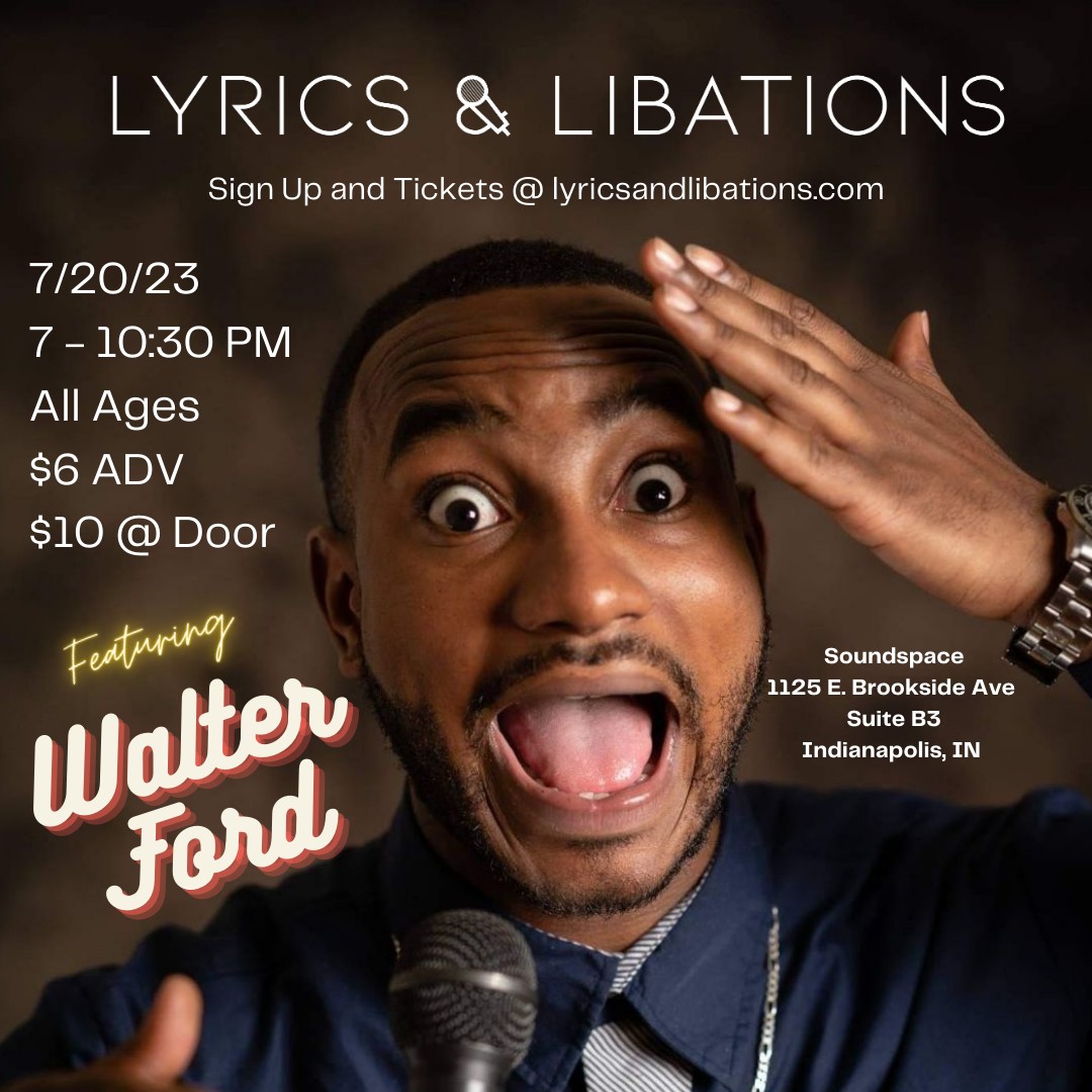 Tomorrow night at Soundspace we're welcoming back our friends Lyrics &amp; Libations: Open Mic for their monthly event. Come check out the space, kick it with other local artists and step up to the open mic if you've got something to say, sing or spit. Make it happen here.