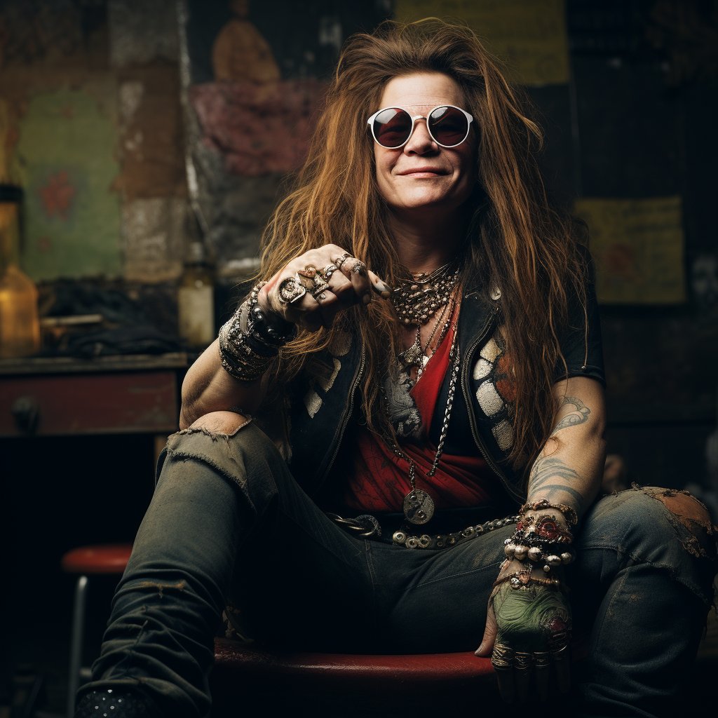 giocasabona's tweet image. NO FUTURE

Qué sería de tus artistas favoritos si fueran punk?
What if you favorite artists were punk?
Bob Marley - Bob Dylan - Janis Joplin

#midjourney #AIexplorations #bobmarley #bobdylan #janisjoplin