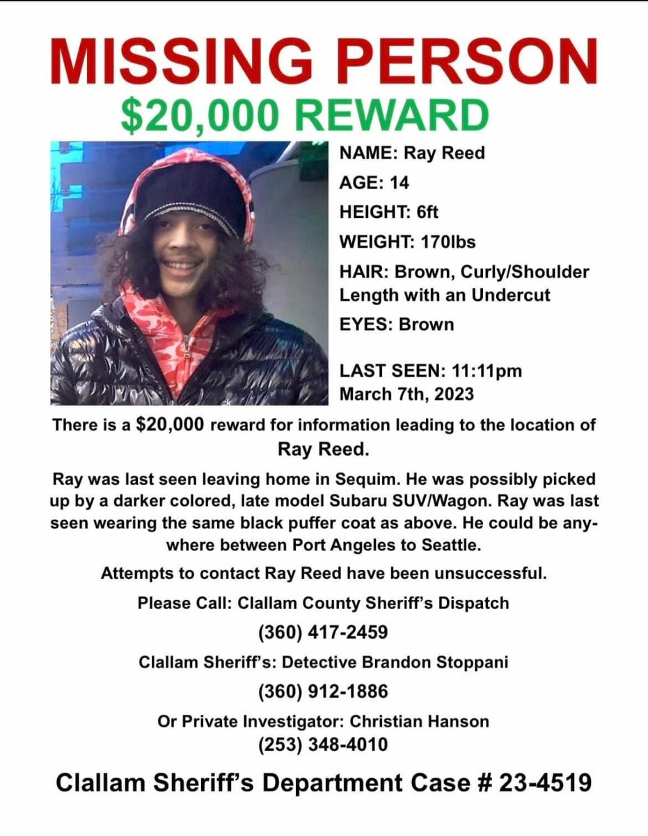 GeorgiaGrown624's tweet photo. Now Carlee's name can be used to bring more attention to some that are actually missing. #CarleeRussell is NOT #MISSING, but #RayReed is... ❤️ Please Share ❤️ https://t.co/IVrvlvxmwC
