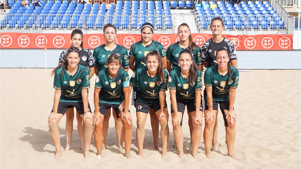 🚨 ¡¡𝙔𝒂 𝑻𝙚𝒏𝙚𝒎𝙤𝒔 𝑭𝙄𝑵𝘼𝑳 ♀️!!

🔝 y es de mucha ALTURA

⚔️ Cacereño Fem 🆚️ CD Higicontrol

👍🏻 NO TE LA PUEDES PERDER

📺 En Directo en futbolplaya.rfef.es 

#CopaFederaciónFútbolPlaya ⚽️🏖