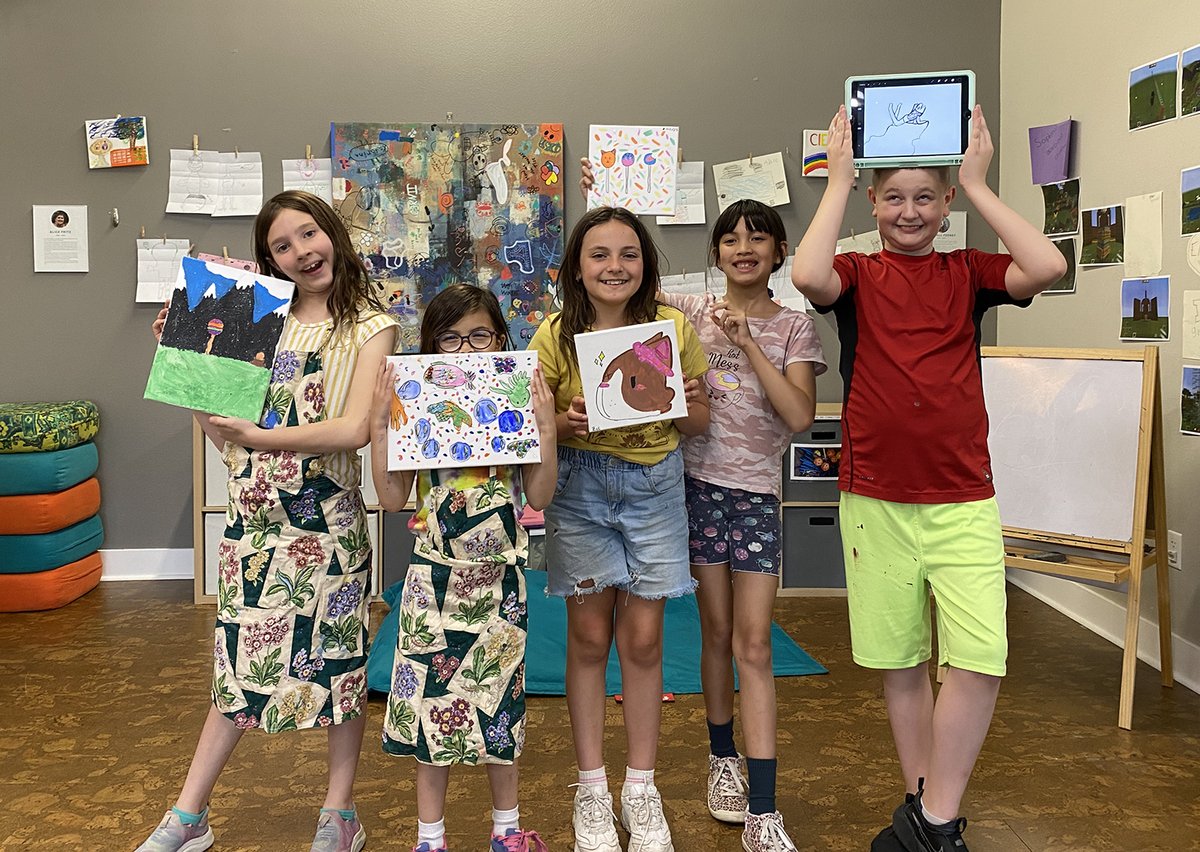 SparkCentral509's tweet image. Creative programs like Art Club are possible thanks to partners like @stcu! 🎨 Thank you for sponsoring our Maker Station!

#SpokaneArt #ArtClubAtSpark #STCU #WestCentralSpokane #SparkCentral
