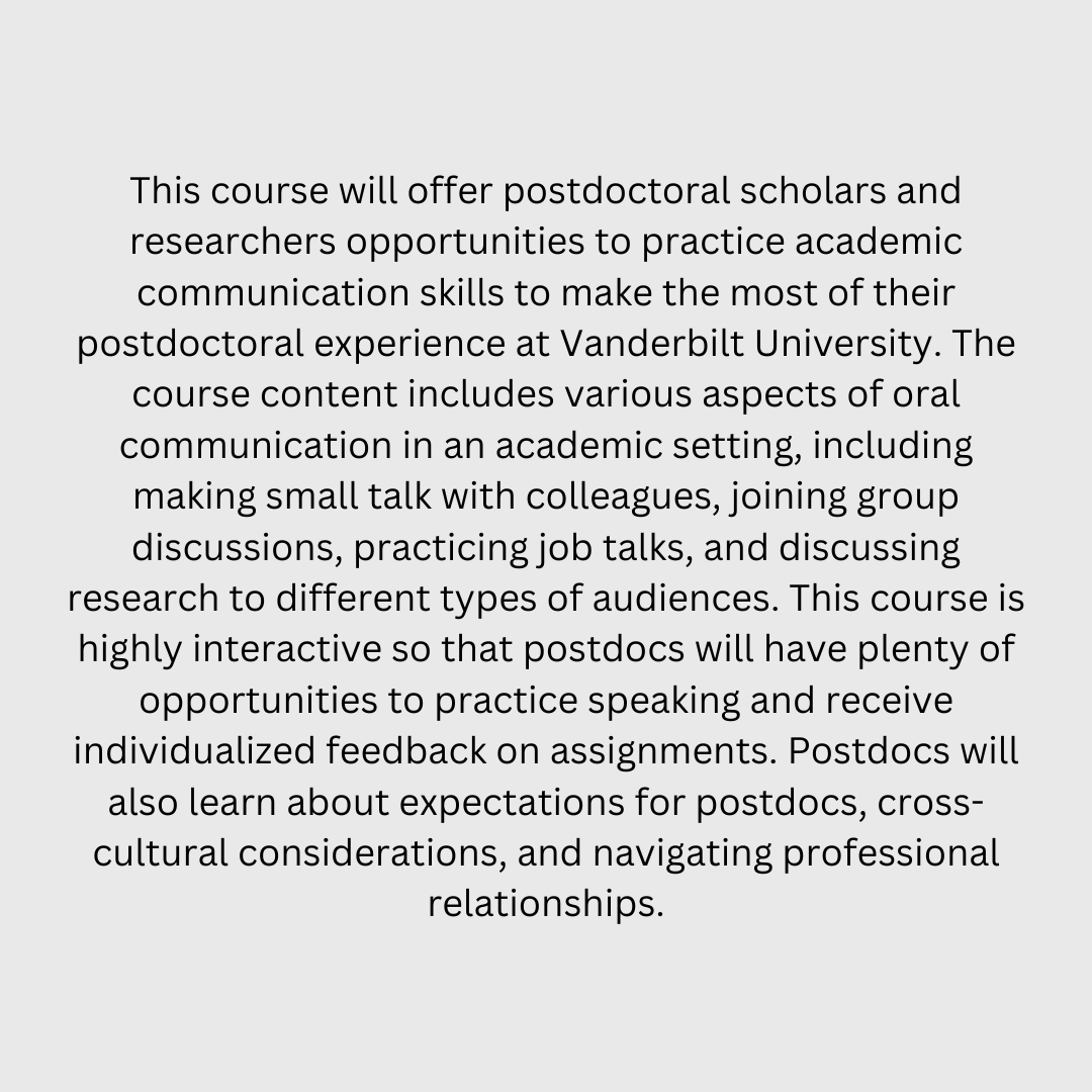 Vanderbilt Office of Postdoctoral Affairs tweet media