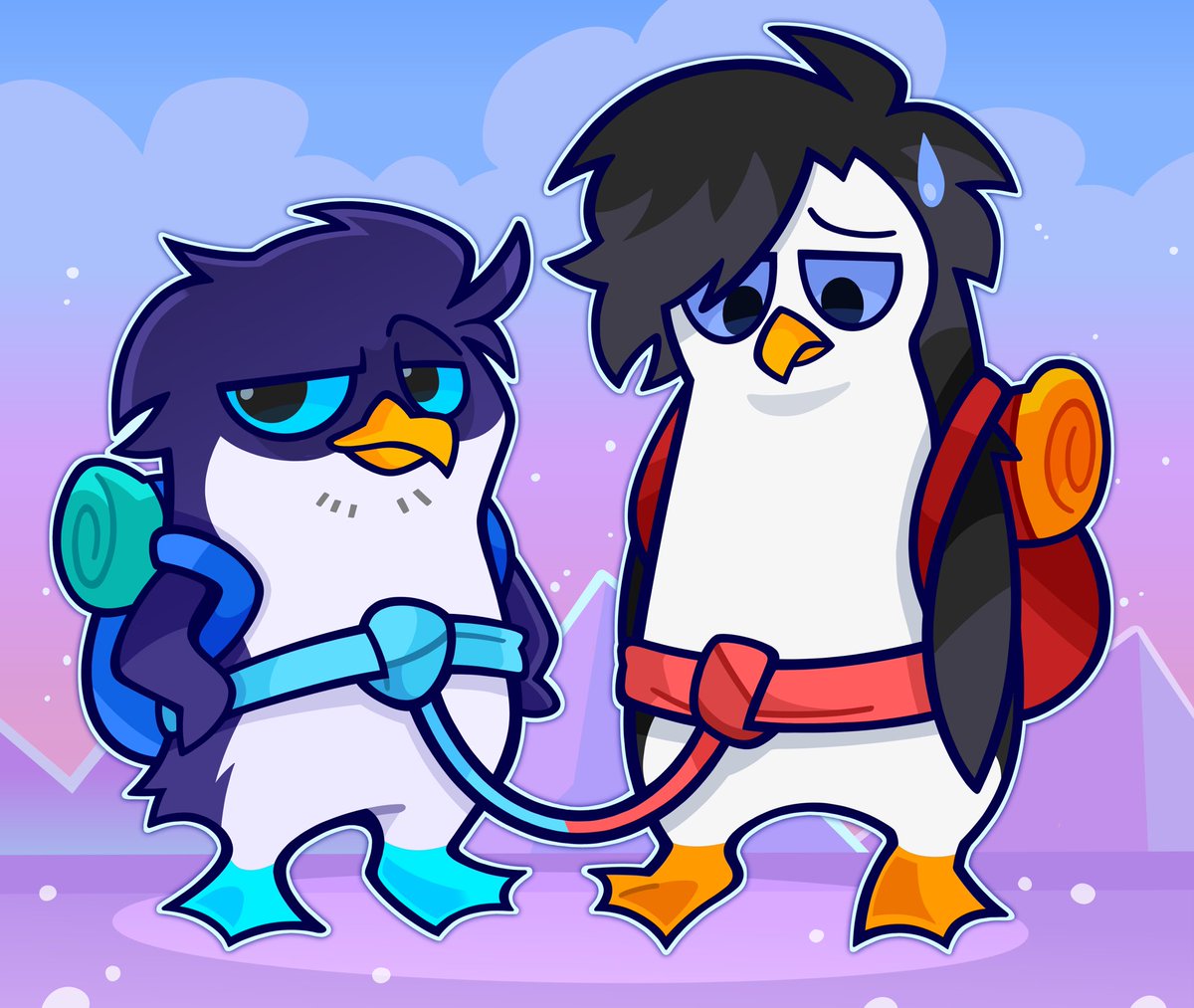 penguins
#whitenoisefanart #sneegsnagfanart #ranboofanart