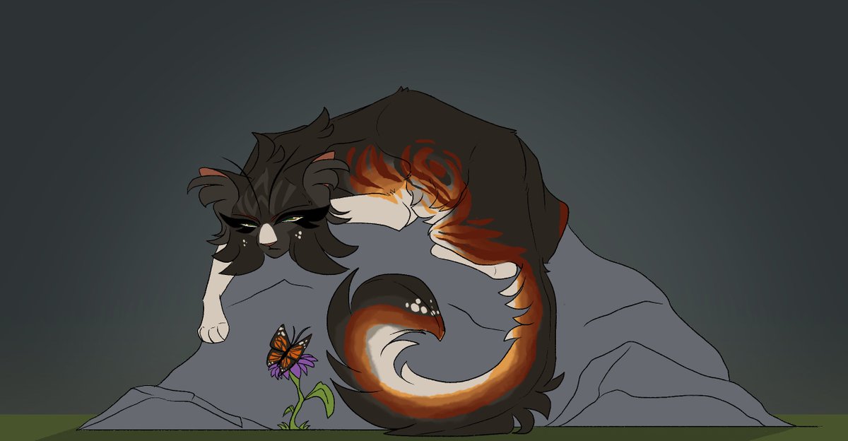 fitecats's tweet photo. ✨H E ✨
--
#art #digitalart #warriorcats #cats #butterfly https://t.co/tyYgGMbFDS