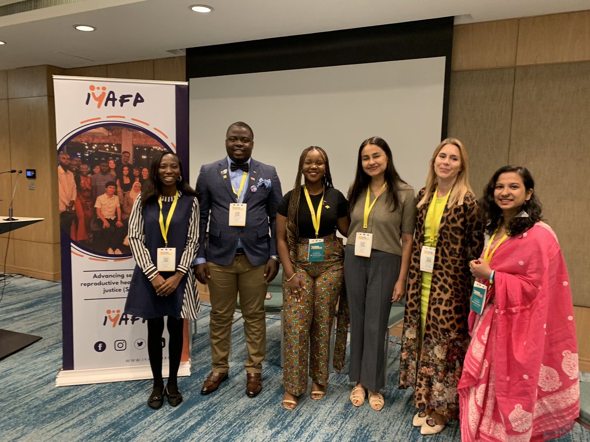 umanah_peace's tweet photo. I'm glad to have led the planning process for @IYAFP’s side event "Voices of Choice" which was a conversation around #SafeAbortion.

It's always exciting to see the plans, meetings and discussions play out in a successful way. 

@WomenDeliver Day 3!
#WomenDeliver2023 
#IYAFP https://t.co/YvtvdpukO8