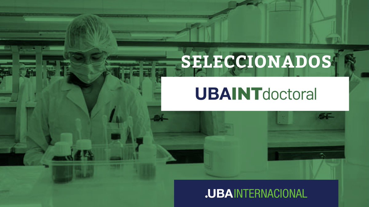 ubaglobal's tweet photo. 📢Seleccionados Programa UBAINT Doctoral 2023-24 👏👏
Tenemos el agrado de comunicar la nómina de seleccionados del Programa UBAINT Doctoral 2023-24. ¡Felicitaciones a los seleccionados!
Nómina 👇https://t.co/lAq2kxjeur
#UBAInternacional #UBA #UBAINT #ubaintdoctoral #Doctorado https://t.co/jylOVVWvxC