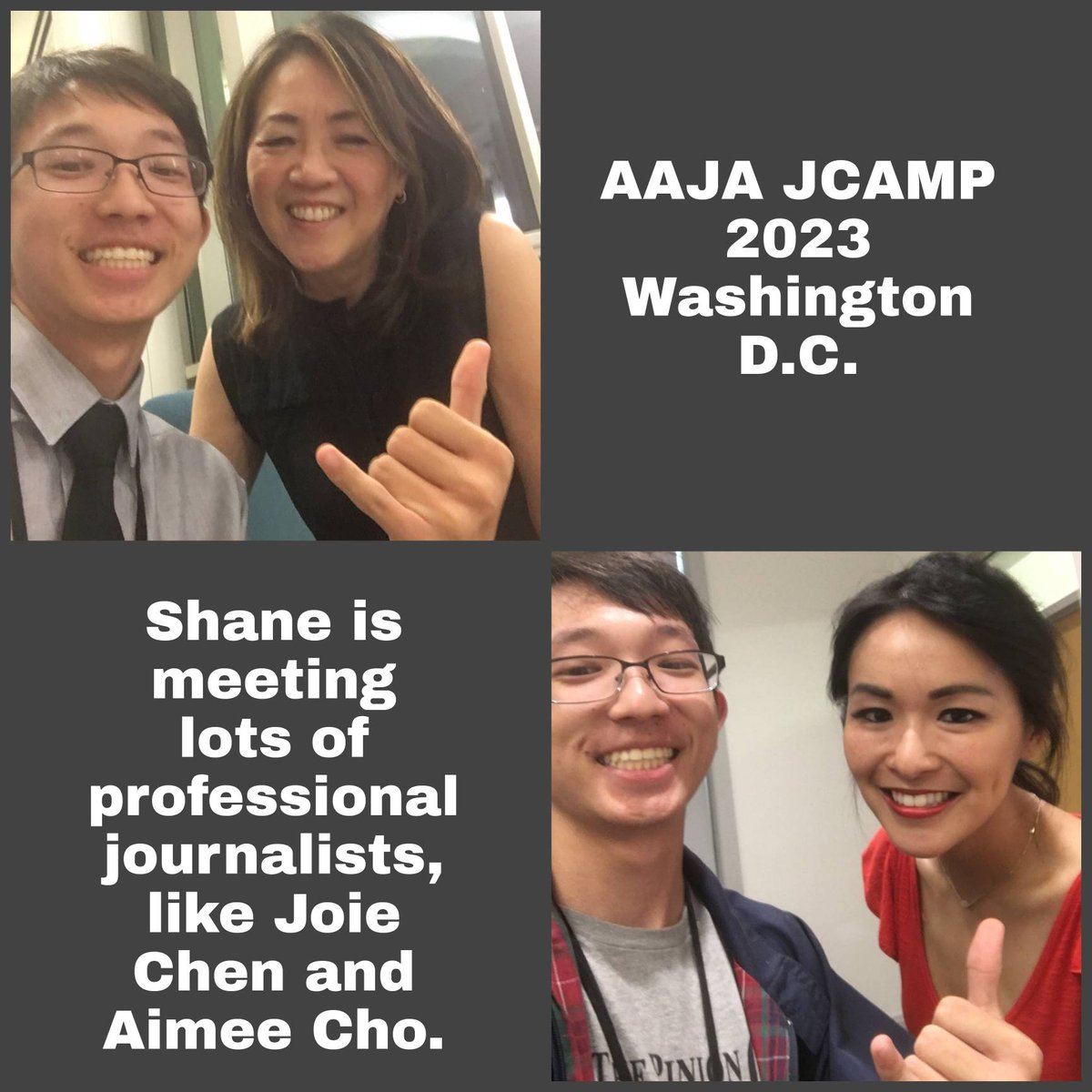mhspinion's tweet photo. Pinion journalist Shane is in the middle of his second all-expenses-covered trip to D.C. for a journalism conference. https://t.co/kIKZ8zBnBO