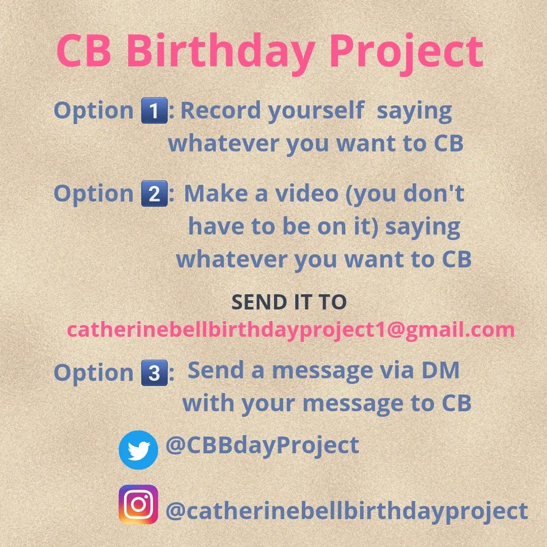 goodiesgw's tweet photo. LAST CALL #CBFans !! 💥#CBBdayProject ends this SUNDAY! ⏳️Let's make our queen @reallycb day super special!
#CBLoveLight #CatherineBell
#GOODIES @CBBdayProject https://t.co/sY7TdGT5PQ
