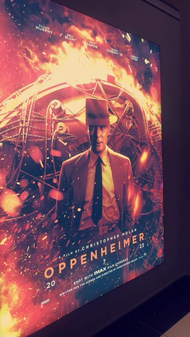 Experiencing Nolan's Cinema  #Oppenheimer