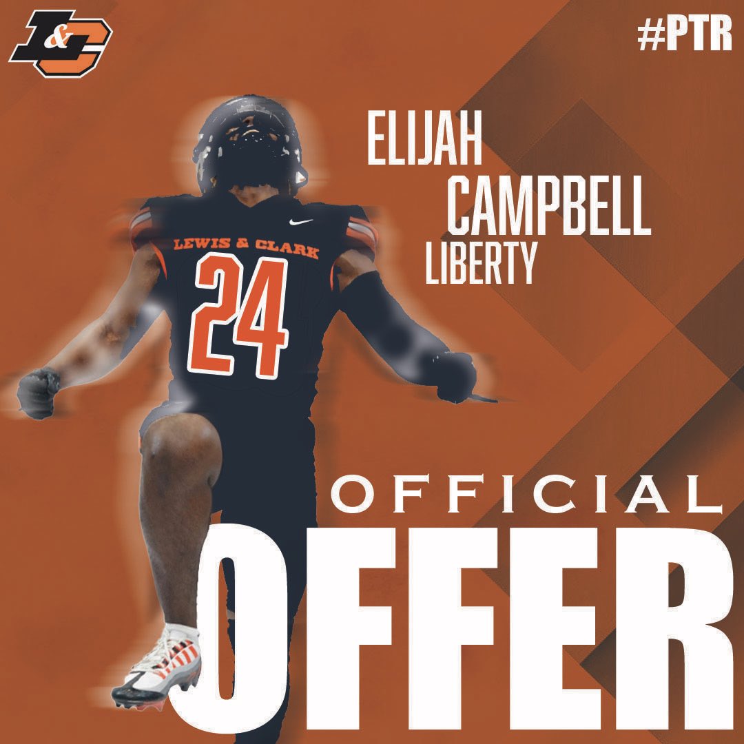 elijah_c_32_'s tweet photo. After a wonderful conversation with @Coach_DanFields I am blessed to receive my first offer from Lewis and Clark. God is good! #PTR #GodDid https://t.co/6TowAyxGRD